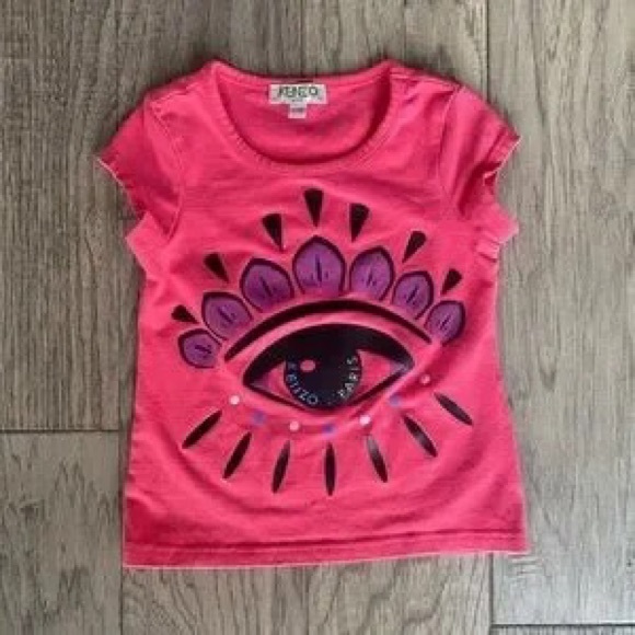 Juicy Couture Other - Kids Pink Graphic Tee with Eye Motif - Juicy Couture